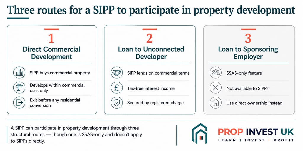 Three patterns of UK buy-to-let investor exit in 2026 — full exit, incorporation into limited company, and reallocation into property development capital partnership.
