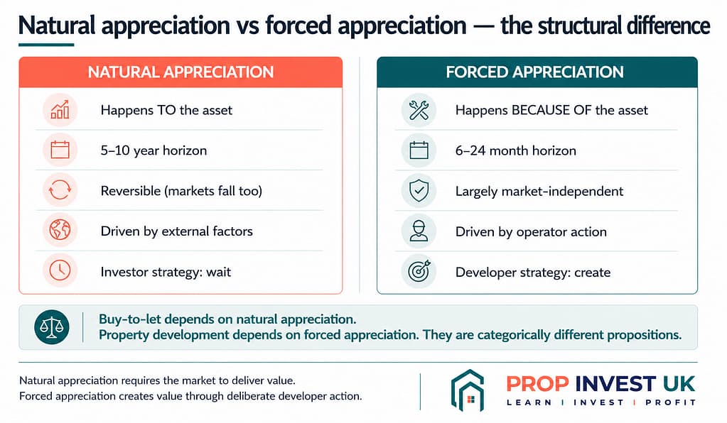 Forced Appreciation — The Developer's Edge in Property
