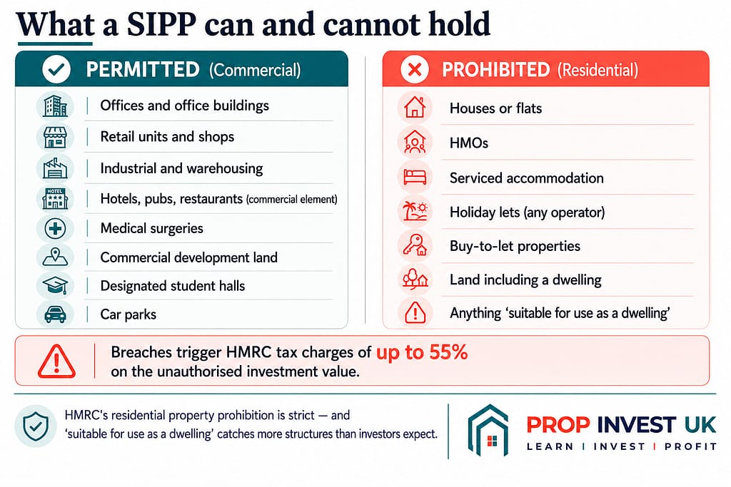 SIPP Commercial Property — UK Investor Guide 2026